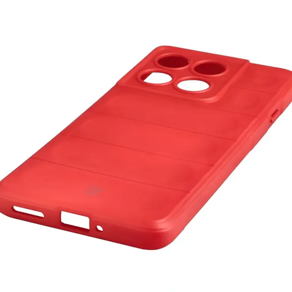 Pancerne etui Bizon Case Tur do Motorola Edge 60 Pro czerwone