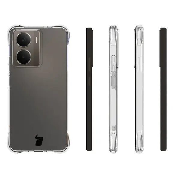 Elastyczne etui Bizon Case Salpa do Realme 14 5G / 14T 5G przezroczyste