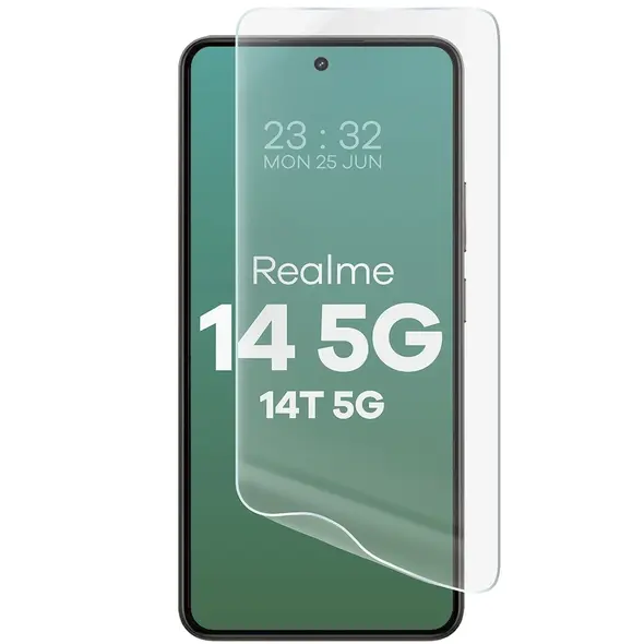 Folia hydrożelowa na ekran Bizon Glass Hydrogel Front do Realme 14 5G / 14T 5G [2 PACK]