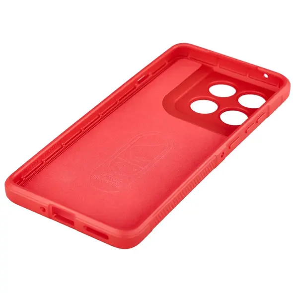 Pancerne etui Bizon Case Tur do Motorola Edge 60 Pro czerwone