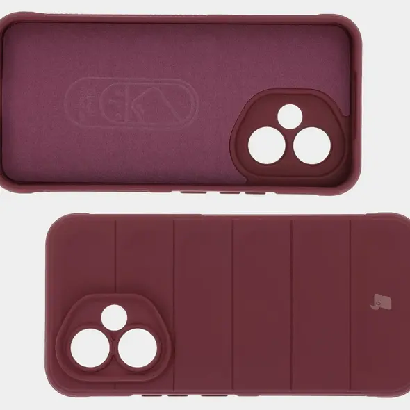 Pancerne etui Bizon Case Tur do Honor 400 5G burgundowe