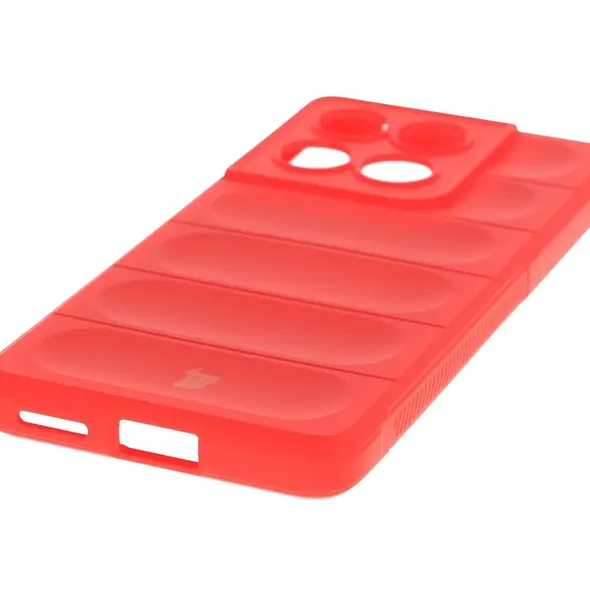 Pancerne etui Bizon Case Tur do Motorola Edge 60 / 60 Fusion czerwone