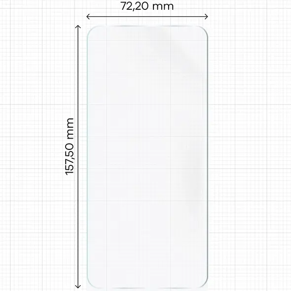 Folia hydrożelowa na ekran Bizon Glass Hydrogel Front do Realme 14 5G / 14T 5G [2 PACK]