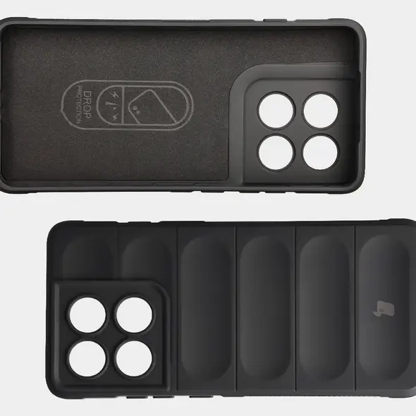 Pancerne etui Bizon Case Tur do Motorola Edge 60 Pro czarne