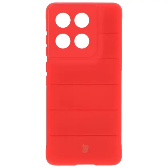Pancerne etui Bizon Case Tur do Motorola Edge 60 / 60 Fusion czerwone