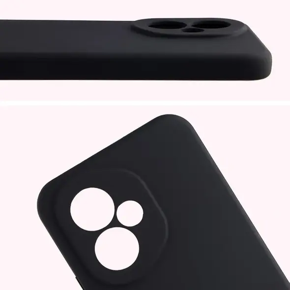 Silikonowe etui Bizon Soft Case do Honor 400 czarne