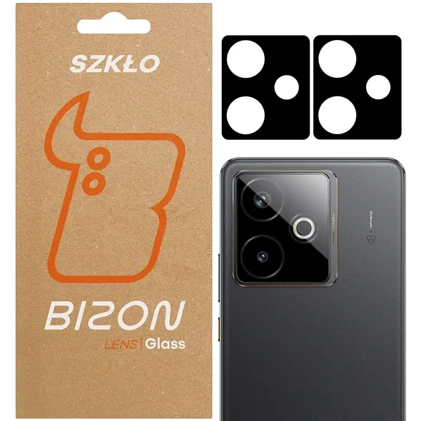Szkło na aparat Bizon Glass Lens do Realme GT 7 / 7T [2 PACK]