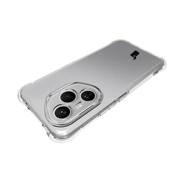 Elastyczne etui + 2x folia na ekran Bizon Case Clear Pack do Honor 400 Pro