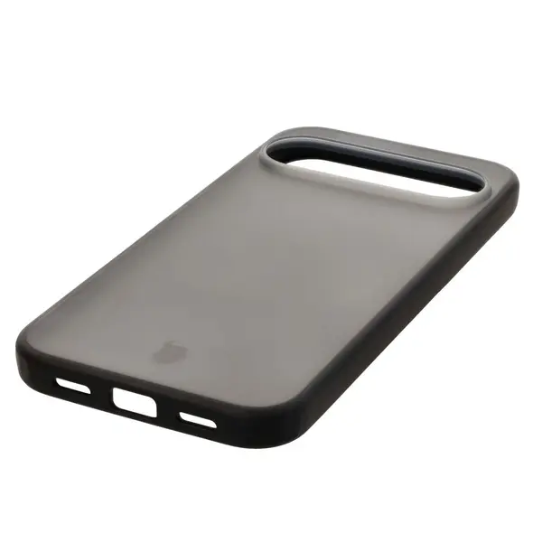 Etui Bizon Case Angelo do Google Pixel 10 Pro XL przydymione z czarną ramką