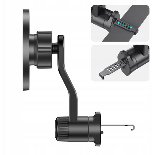 TECH-PROTECT N56 MAGNETIC MAGSAFE ROTABLE VENT CAR MOUNT BLACK