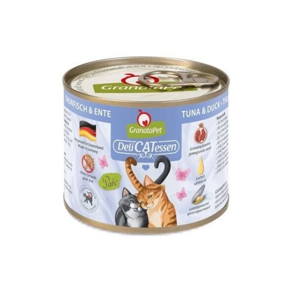 GranataPet DeliCatessen tuńczyk i kaczka karma mokra dla kota 200g