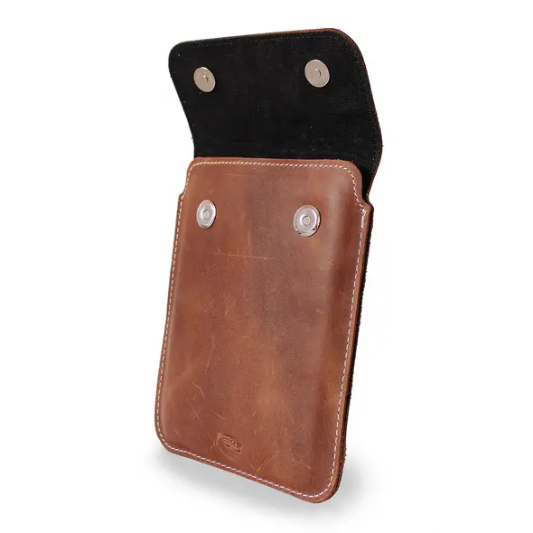 Skórzane etui LURESKO CLAYER S na ebook 162x113x9mm (brązowy vintage)