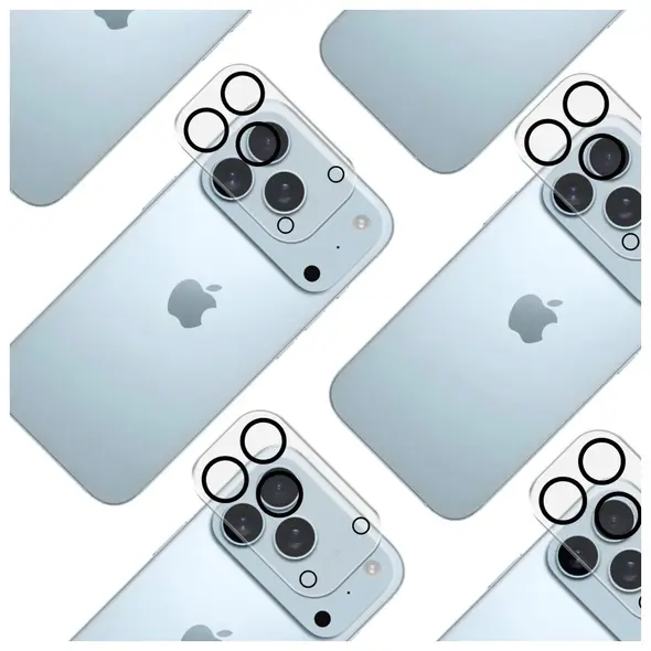 Ochrona na obiektyw aparatu 3MK Lens Pro Full Cover do Apple iPhone 17 Pro Max