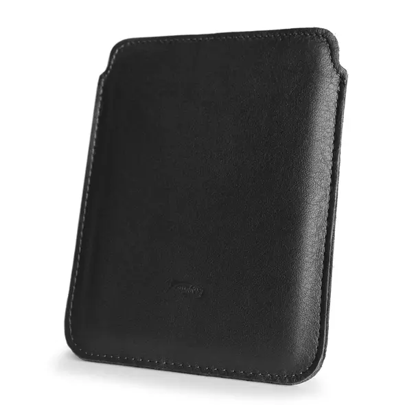 Skórzane etui LURESKO MASTER S na ebook 162x113x9mm (czarny gładki czarna nić)