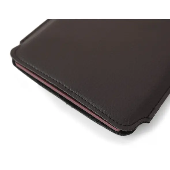 Skórzane etui wsuwane LURESKO na ebook 177x130x9mm (czarny) (PAP)