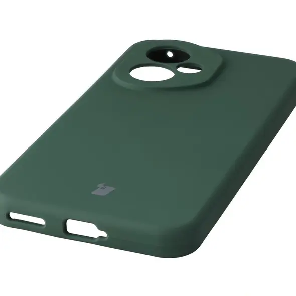 Silikonowe etui Bizon Soft Case do Honor 400 ciemnozielone