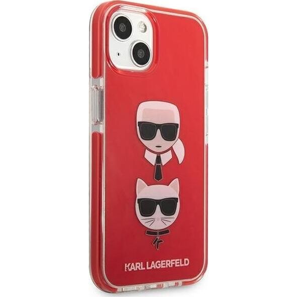 Karl Lagerfeld Karl Lagerfeld KLHCP13MTPE2TR iPhone 13 6,1" hardcase czerwony/red Karl&Choupette Head