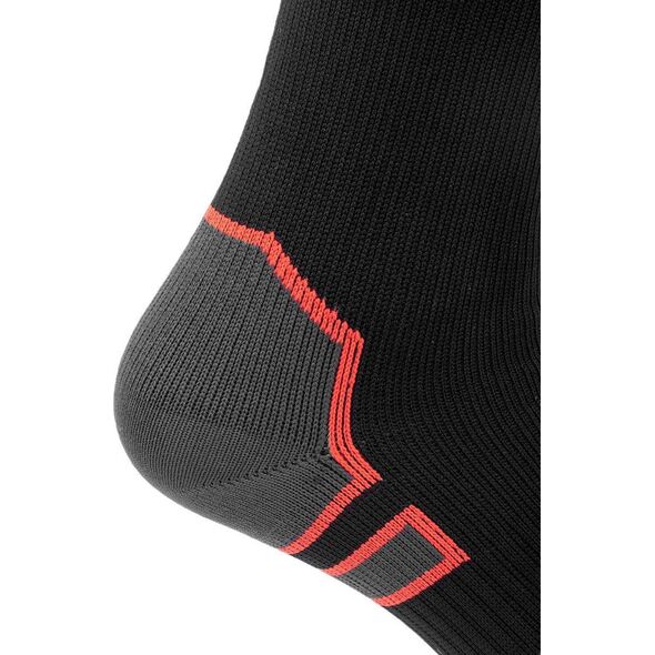 Bridgedale Skarpety wodooszczelne Bridgedale StormSock Heavy Knee - black/red 40 - 43