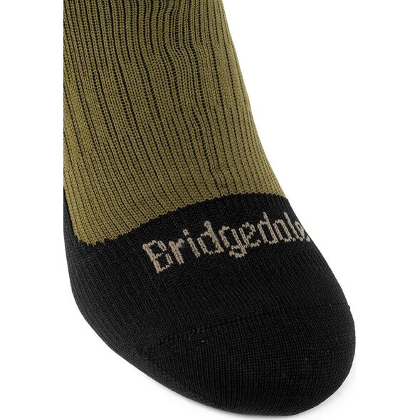 Bridgedale Skarpety wodooszczelne Bridgedale StormSock Heavy Knee - olive/black 36 - 39