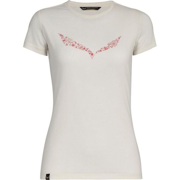 Salewa Koszulka damska Solid Dry W s/s Tee. white r. XS