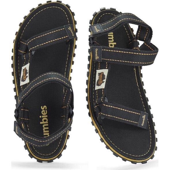 Gumbies Gumbies męskie sandały TRACKER SANDALS UNISEX BLACK 45