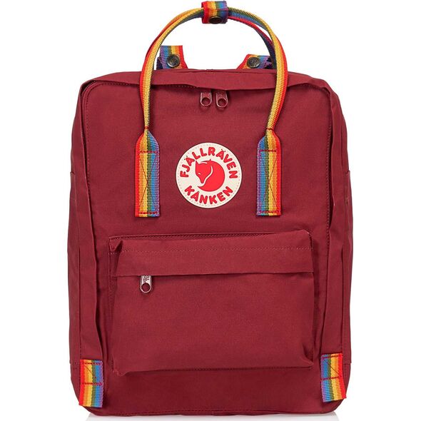 Plecak turystyczny Fjallraven Plecak Fjallraven Kanken Ox Red-Rainbow Pattern F23620-326-907