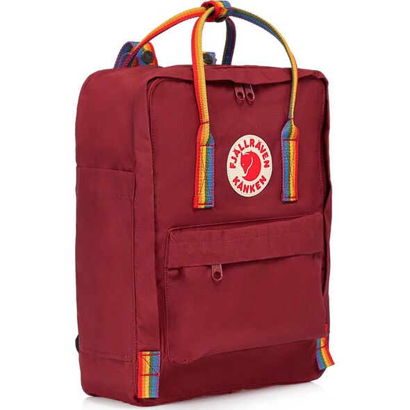Plecak turystyczny Fjallraven Plecak Fjallraven Kanken Ox Red-Rainbow Pattern F23620-326-907