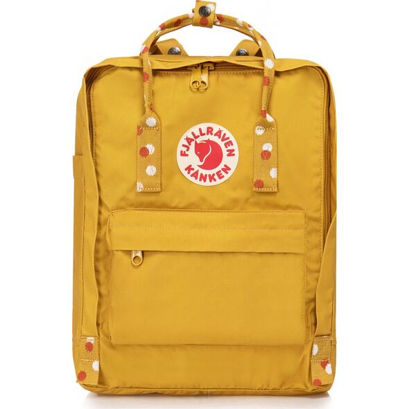 Plecak turystyczny Fjallraven Plecak Fjallraven Kanken Ochre-Confetti Pattern