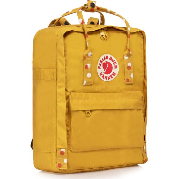 Plecak turystyczny Fjallraven Plecak Fjallraven Kanken Ochre-Confetti Pattern
