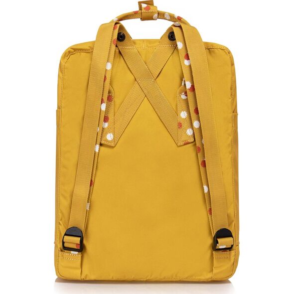 Plecak turystyczny Fjallraven Plecak Fjallraven Kanken Ochre-Confetti Pattern