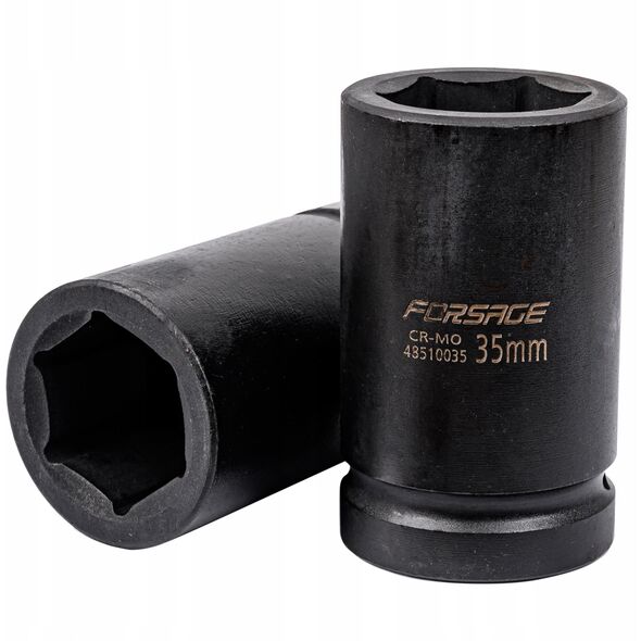 Forsage Βαθύ κρουστικό καρυδάκι 35mm 1" (6-γωνιακό)