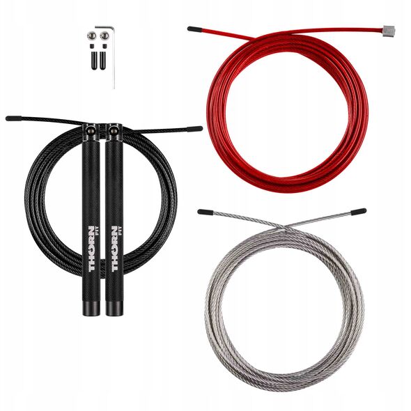 Skakanka Thorn Fit Speed Rope Ultra 4.0 - black