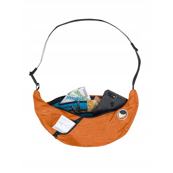 Torebka biodrowa Ticket To The Moon Upcycled Sling Bag - terracotta