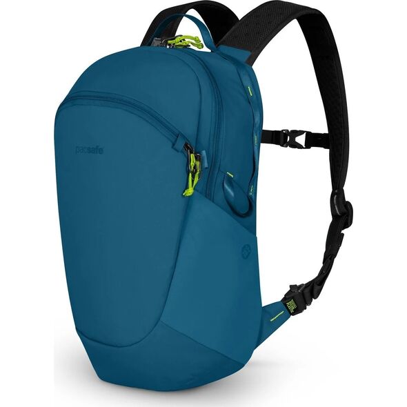 Pacsafe Plecak wodoszczelny antykradzieżowy 18l Pacsafe ECO CX Econyl - niebieski