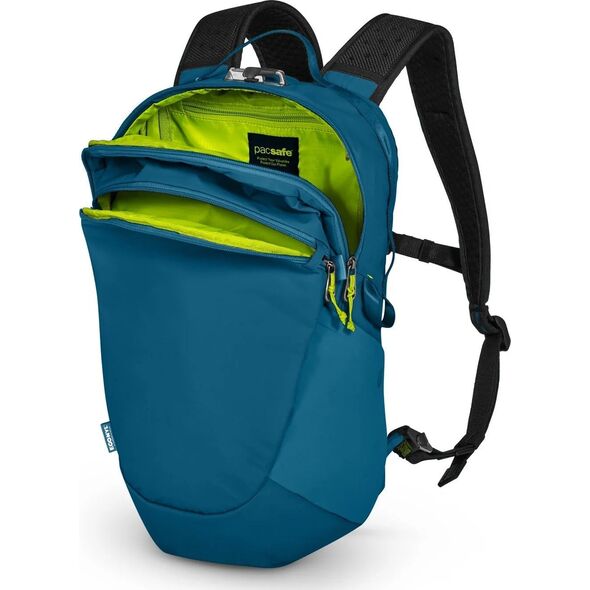 Pacsafe Plecak wodoszczelny antykradzieżowy 18l Pacsafe ECO CX Econyl - niebieski