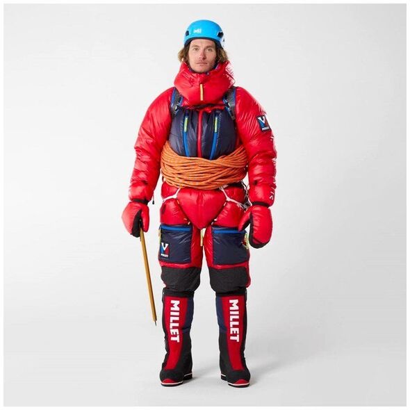 Kurtka puchowa Millet MXP Down Parka - rouge/saphir