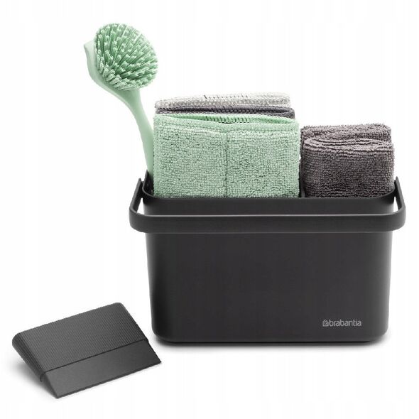 SinkSide cleaning set 5 pcs. - Dark Grey Brabantia