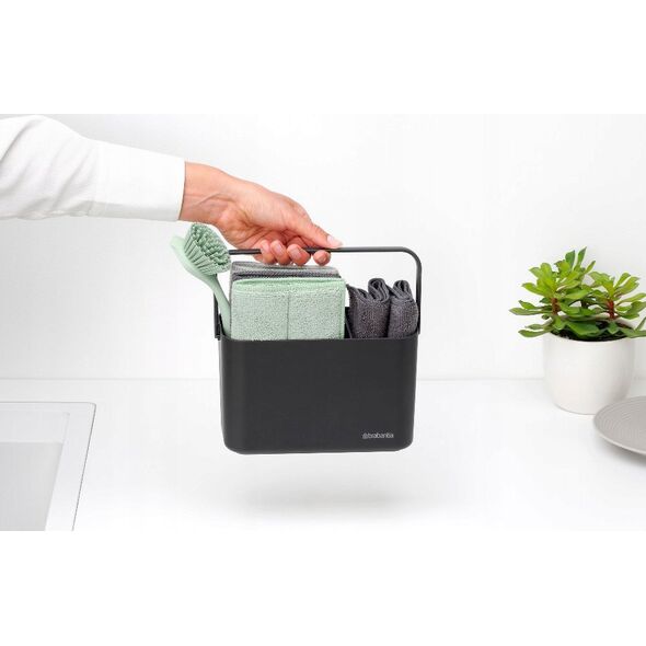 SinkSide cleaning set 5 pcs. - Dark Grey Brabantia