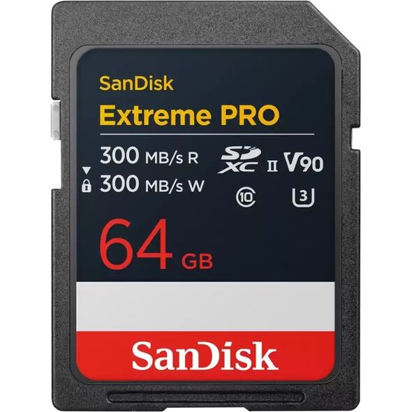 Karta SanDisk Extreme PRO SDXC 64 GB Class 10 UHS-II/U3 V90 (SDSDXDM-064G-GN4IN)