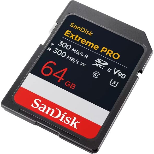 Karta SanDisk Extreme PRO SDXC 64 GB Class 10 UHS-II/U3 V90 (SDSDXDM-064G-GN4IN)