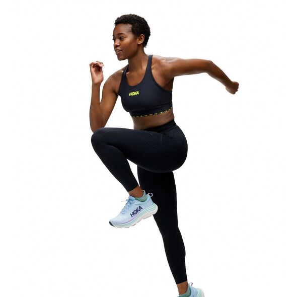 Legginsy damskie do biegania Hoka Novafly Run Tight 25 - black rozmiar: s