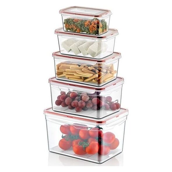 Chomik Pojemnik plastikowy prostokątny 700ml SAVER BOX uniwersalny