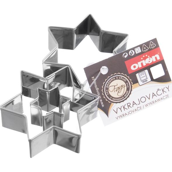 Orion Wykrawacz foremka do ciastek pierników GWIAZDA 2x uniwersalny