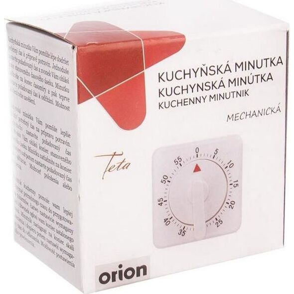 Minutnik Orion mechaniczny biały (130739)