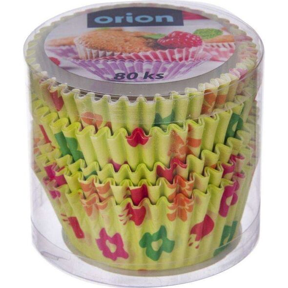 Orion Foremki PAPILOTKI do mufinek babeczek 6 cm 80 sztuk