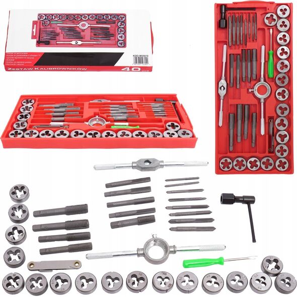 Fiskars TAPS + DIES set. 40pcs /MAR-POL