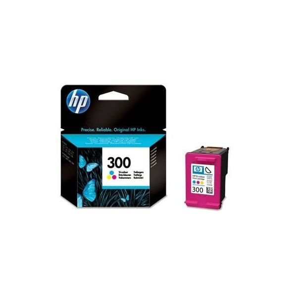 HP 300 (CC643EE) Ink Cartridge, Cyan, Magenta, Yellow (SPEC)