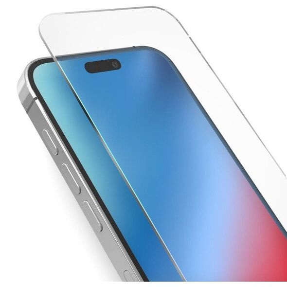 SBS TESCRGLIP1561P, Apple, iPhone 15 Pro, Ανθεκτικό σε προσκρούσεις, Ανθεκτικό σε γρατζουνιές, Ανθεκτικό σε κραδασμούς, Διαφανές, 1 τεμ.