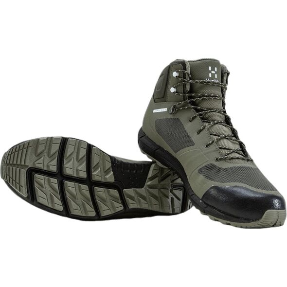 Μπότες για βουνό Haglofs L.I.M Mid Proof Eco - sage green/deep woods