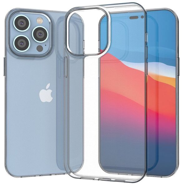Żelowy pokrowiec etui do iPhone 14 Pro Max Ultra Clear 0.5mm - przezroczysty HURTEL